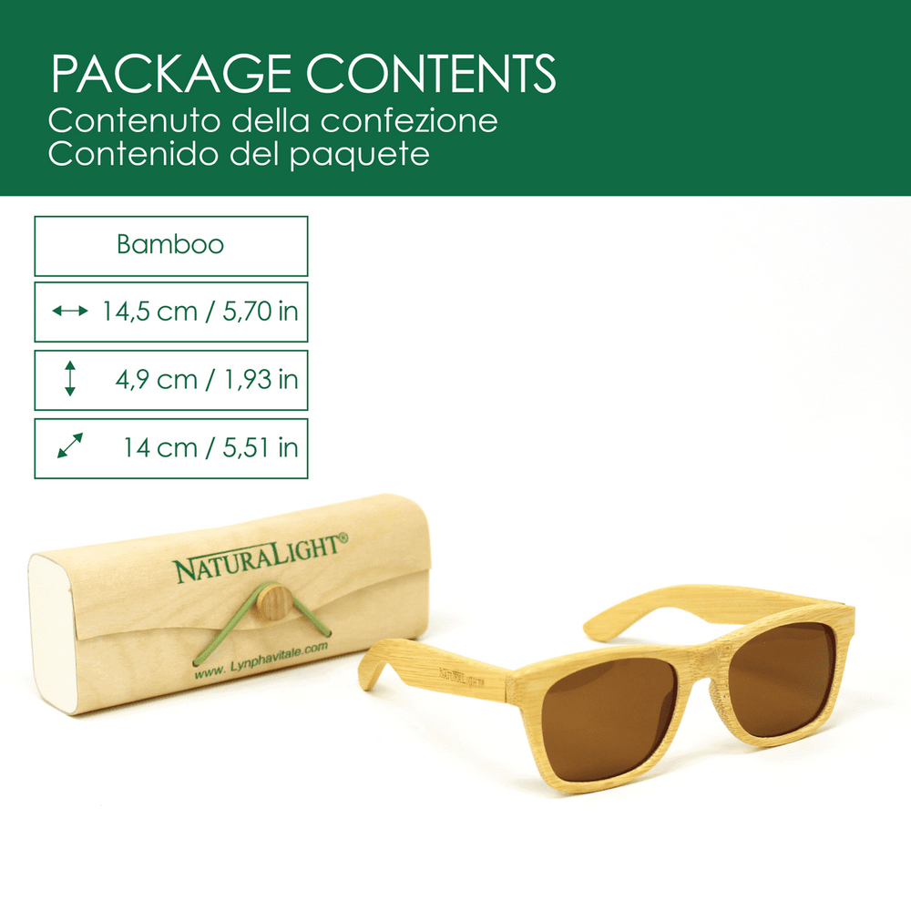 Occhiali da Sole in Bambù Naturalight® - dettaglio 2