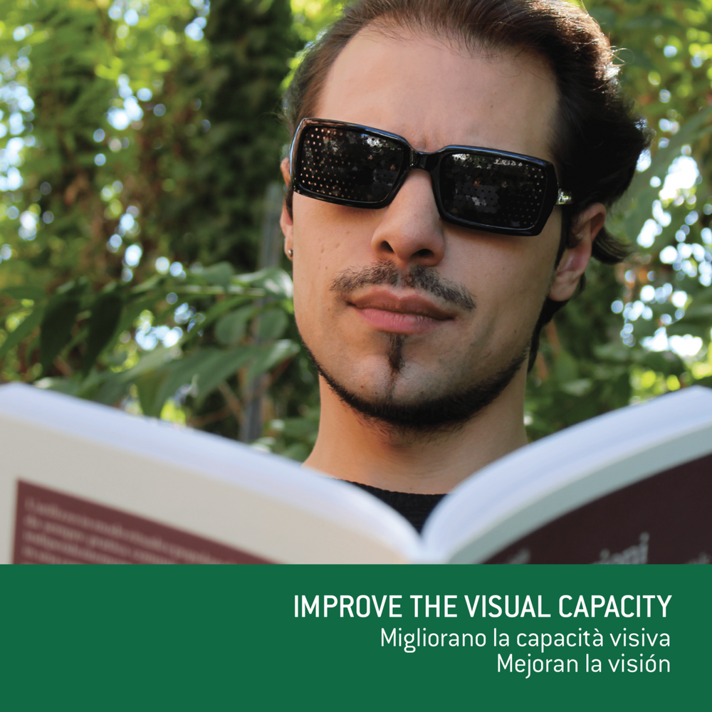Occhiale Naturalight® Kunzite - Occhiali Stenopeici per Ginnastica Oculare - dettaglio 5