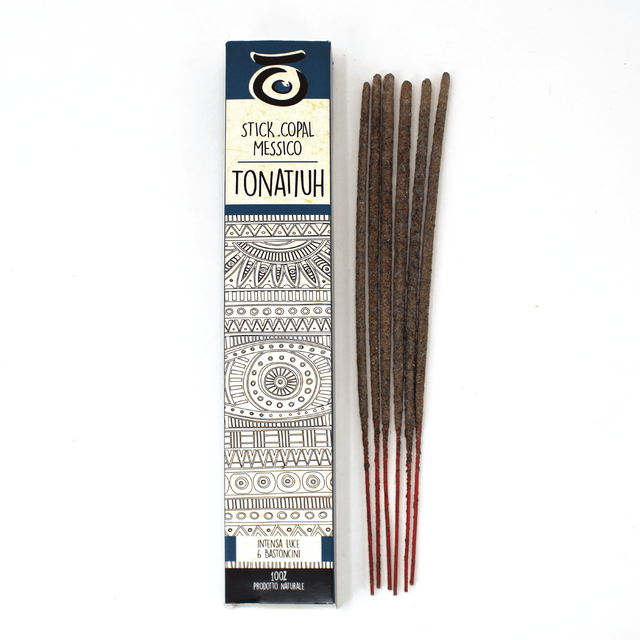 Incenso in Stick al Copal Bianco 'Tonatiuh' - 6 bastoncini