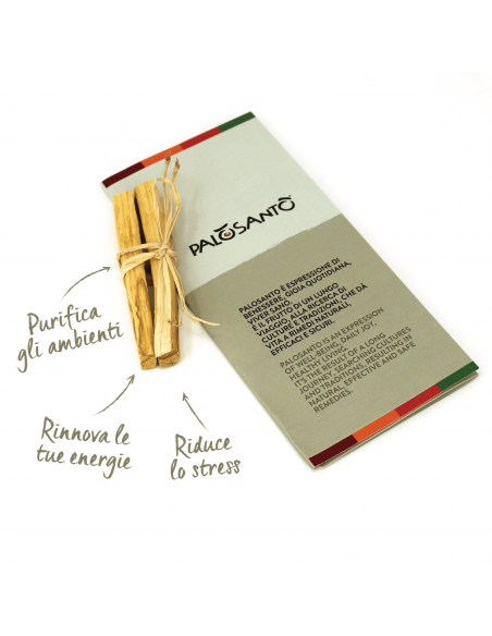 Palo Santo Natural Incense - Probepackung 1 Amarillo Stick + 1 Popular Stick
