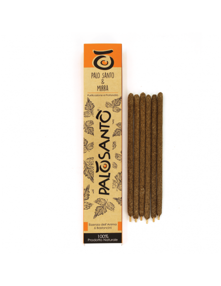 Varillas de Incienso Palo Santo con Mirra