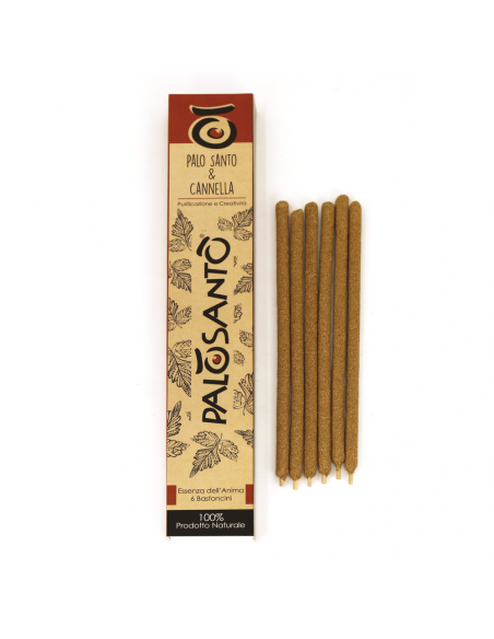 Varillas de Incienso Palo Santo con Canela
