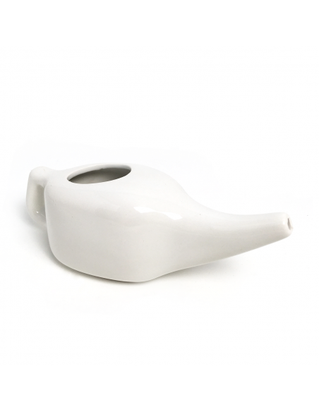 Neti Pot In Ceramica Per Lavaggi Nasali Rimedio Ayurvedico Neti Lota