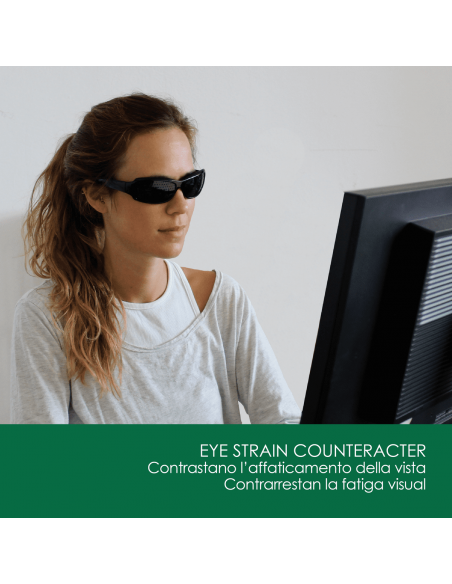 Naturalight® Rasterbrille/Lochbrille für Augentraining Ametista
