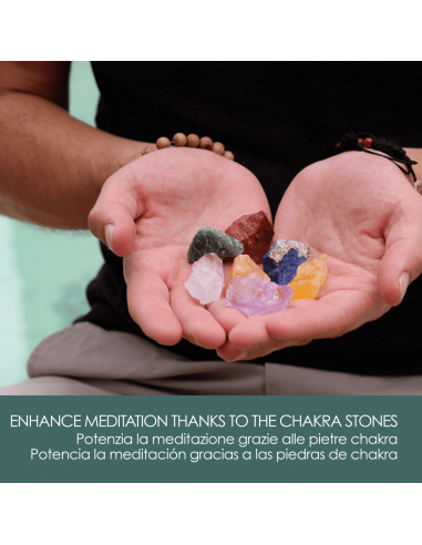 7 Chakra Pierres brutes