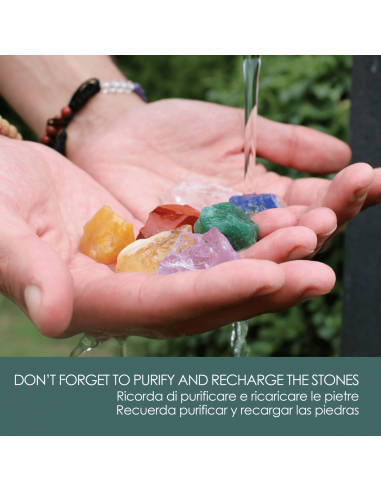 7 Chakra Pierres brutes