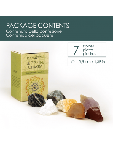 7 Chakra Pierres brutes