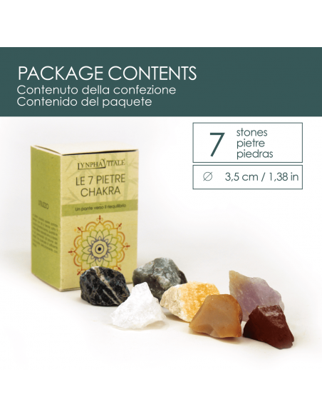 7 Chakra Pierres brutes