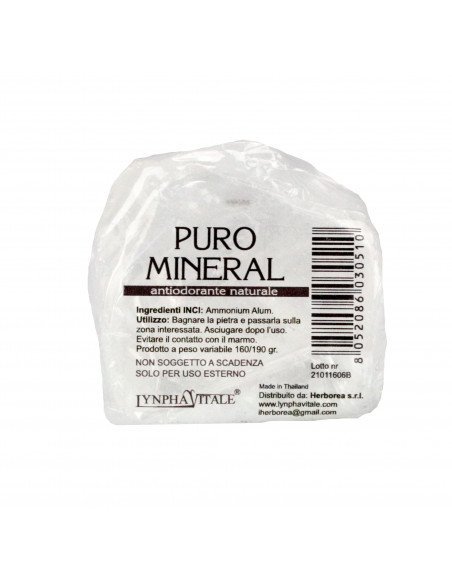 Puro Mineral Block - Ammonium Alum 160/190 gr