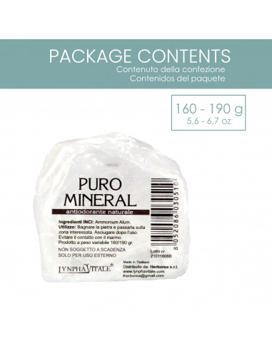 Puro Mineral Block - Ammonium Alaun...