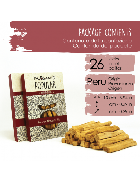 Paletti Palo Santo Popular Ayabaca - Incenso Naturale da Produzione Etica e Sostenibile - dettaglio 6