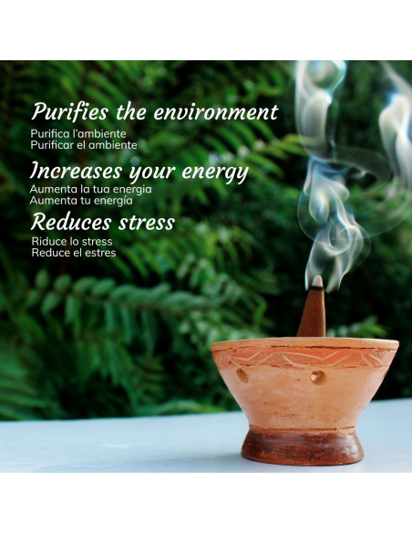 Coni d'Incenso 100% Naturali - Sahumerio Rajneesh