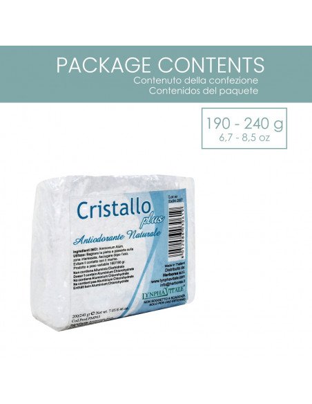 Puro Mineral Block - alumbre de amonio 190/240 gr