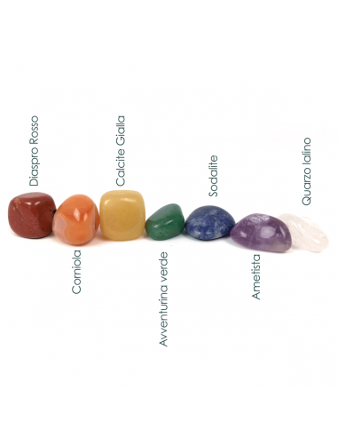 7 Chakra Pierres roulées