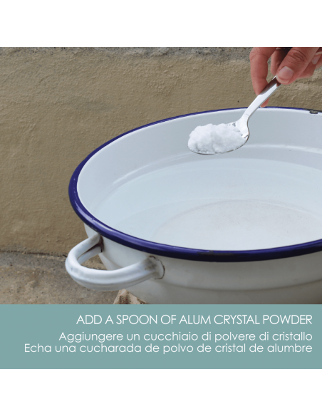Puro Mineral Footbath Potassium Alum 500 g