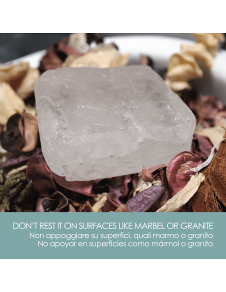 Pietra Puro Mineral 80-120 g Allume di Ammonio