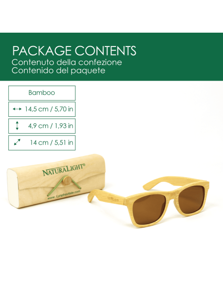 Naturalight® Bamboo Sunglasses - dettaglio 2