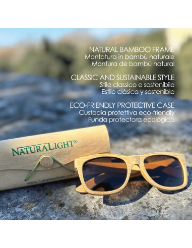 Naturalight® Bamboo Sunglasses - dettaglio 3