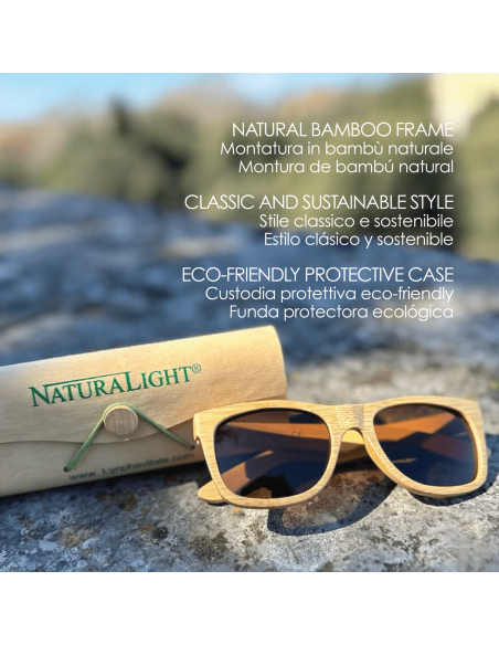 Naturalight® Bamboo Sunglasses - dettaglio 3