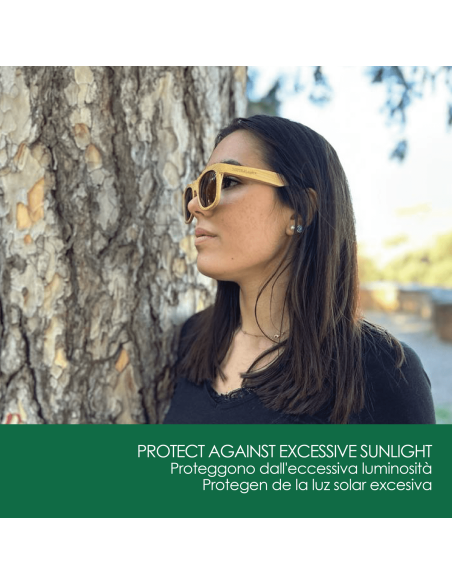 Naturalight® Bamboo Sunglasses - dettaglio 4