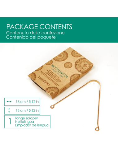 Nettoyeur de langue en cuivre