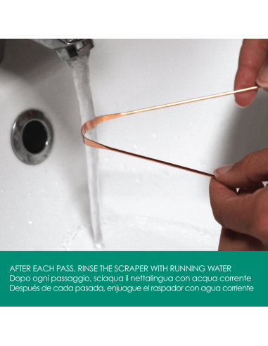 Nettoyeur de langue en cuivre