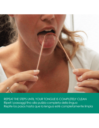 Nettoyeur de langue en cuivre