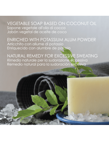 Potassium Alum Soap 'Puro Mineral'
