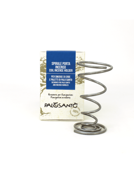 Porte-encens Spirale pour Bâtons de Purification et Palo Santo