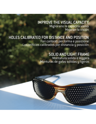 Naturalight® Rasterbrille/Lochbrille...