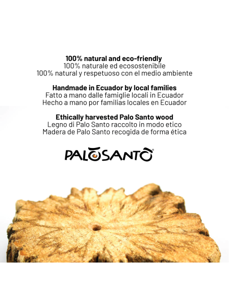 Palo Santo Holz-Räucherstäbchen-Halter
