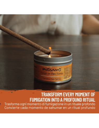 Fuego de Palosanto® Bougie parfumée à...