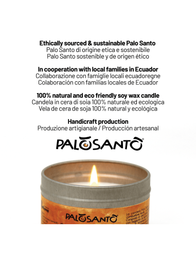 Fumigation Kit: Peruvian Palo Santo 'Popular' Sticks + Scented Candle - dettaglio 7