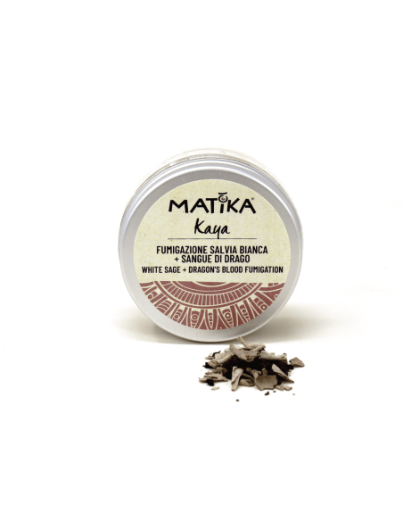 'Kaya' Incense Blend with White Sage and Dragon's Blood for Smudging
