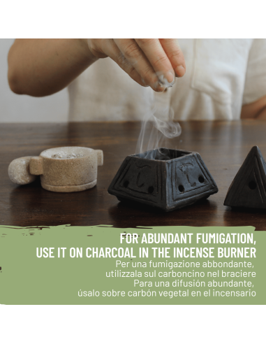 'Moksha' Incense Blend with White...