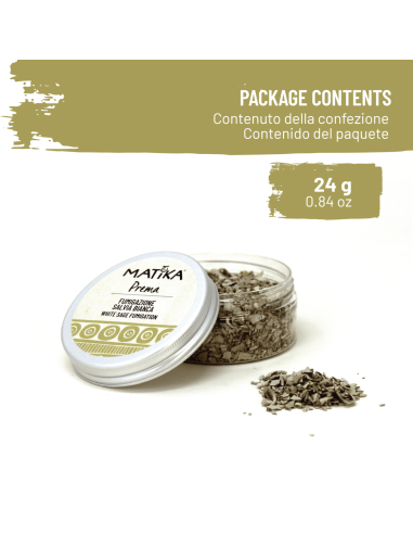 'Prema' Incense White Sage Leaves for...