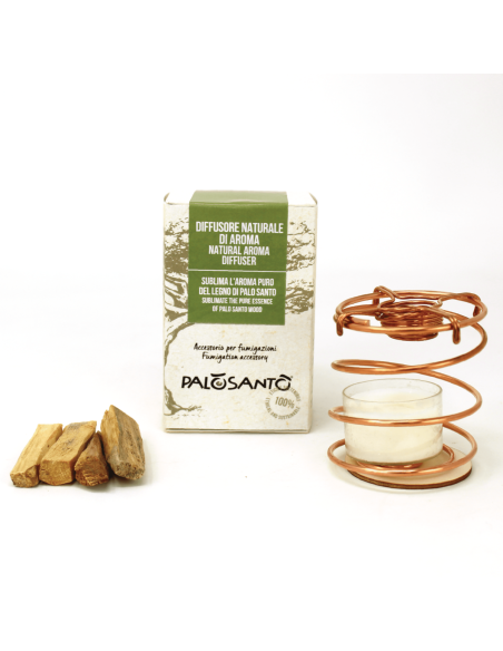 Difusor de Aroma de Palo Santo con Palitos Pequeño incluidos