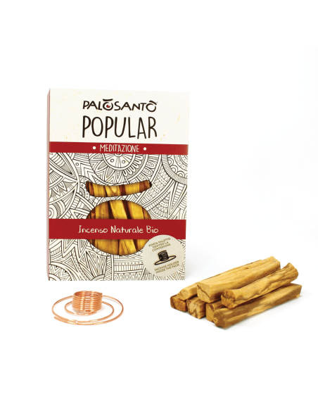 Kit Porta Paletto In Rame + Palo Santo Popular 7 Paletti