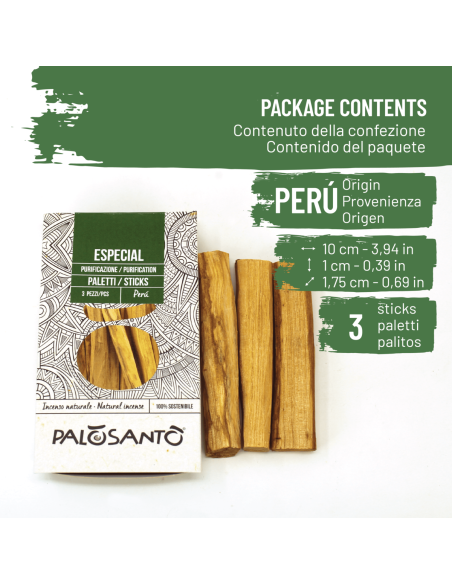 Palo Santo 'Especial' Sticks - Natural and Sustainable Incense