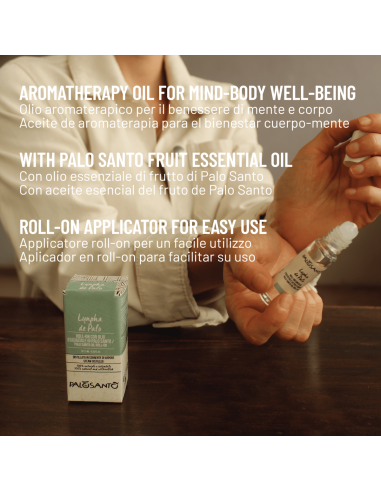 Lynpha de Palo Roll-on with Palo Santo Fruit Essential Oil - dettaglio 3