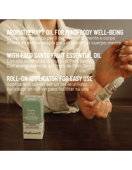 Lynpha de Palo Roll-on with Palo Santo Fruit Essential Oil - dettaglio 3