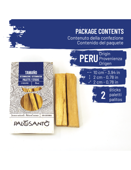 Palo Santo Especial Tamaño Sticks - Limited Edition Extra-Large Incense - dettaglio 2