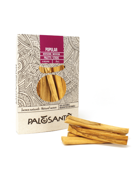 Paletti Palo Santo Popular Ayabaca - Incenso Naturale da Produzione Etica e Sostenibile