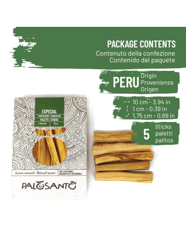Palo Santo 'Especial' Holzstäbchen -...