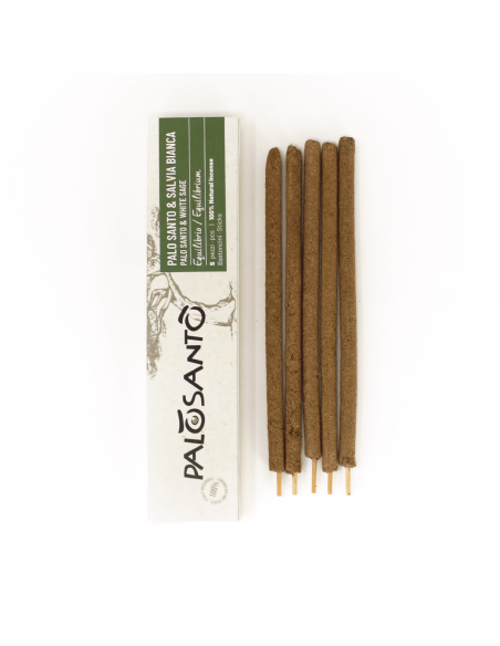 Bastoncini Incenso Palo Santo e Salvia Bianca