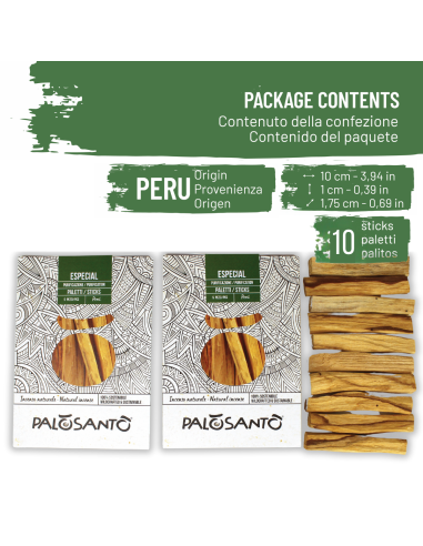 Paletti Palo Santo Especial - Incenso...