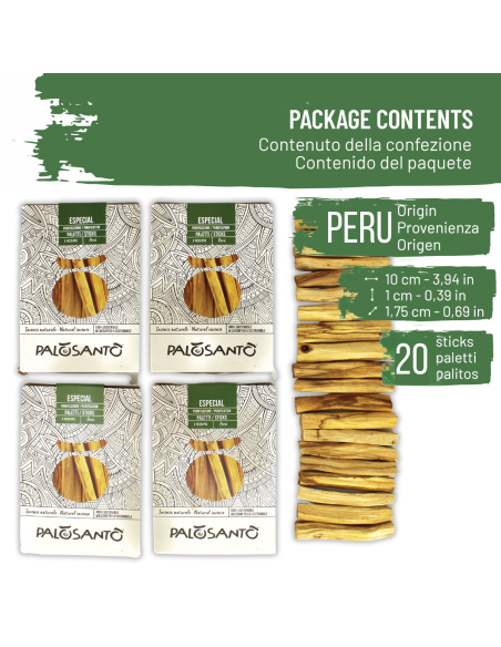 Bâtons de Palo Santo 'Especial' - Encens Naturel et Durable