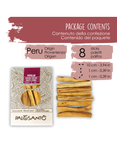 Paletti Palo Santo Popular Ayabaca - Incenso Naturale da Produzione Etica e Sostenibile 2