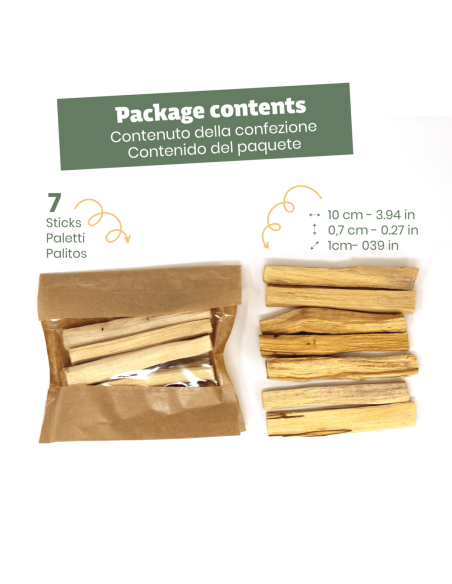 Palito Ecuador - 100% natürlicher Palo Santo Weihrauch