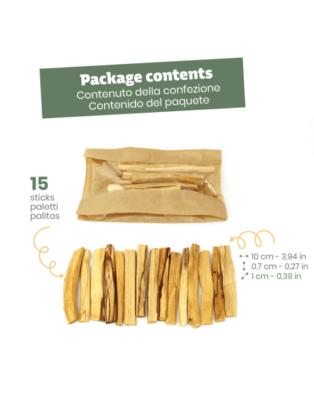 Palito Ecuador - Incienso Palo Santo 100% Natural